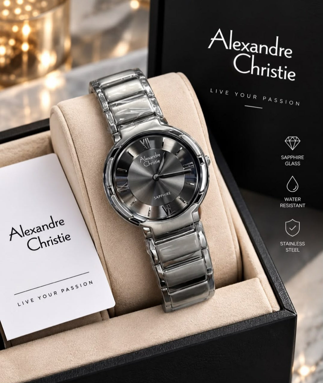 Montre Alexandre Christie avec boite