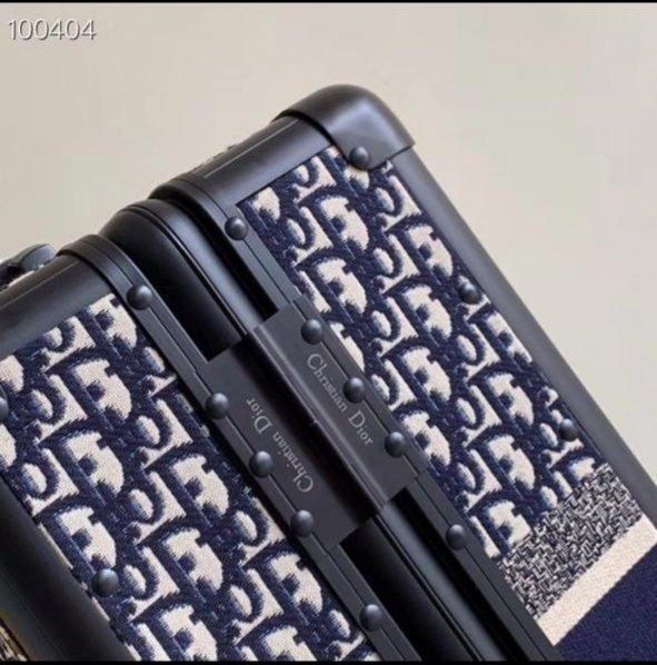 Valise Christian Dior Brodé 20 kg