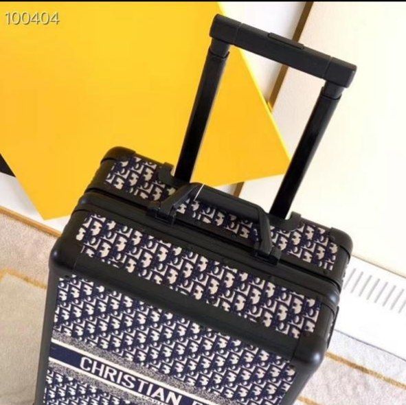 Valise Christian Dior Brodé 20 kg