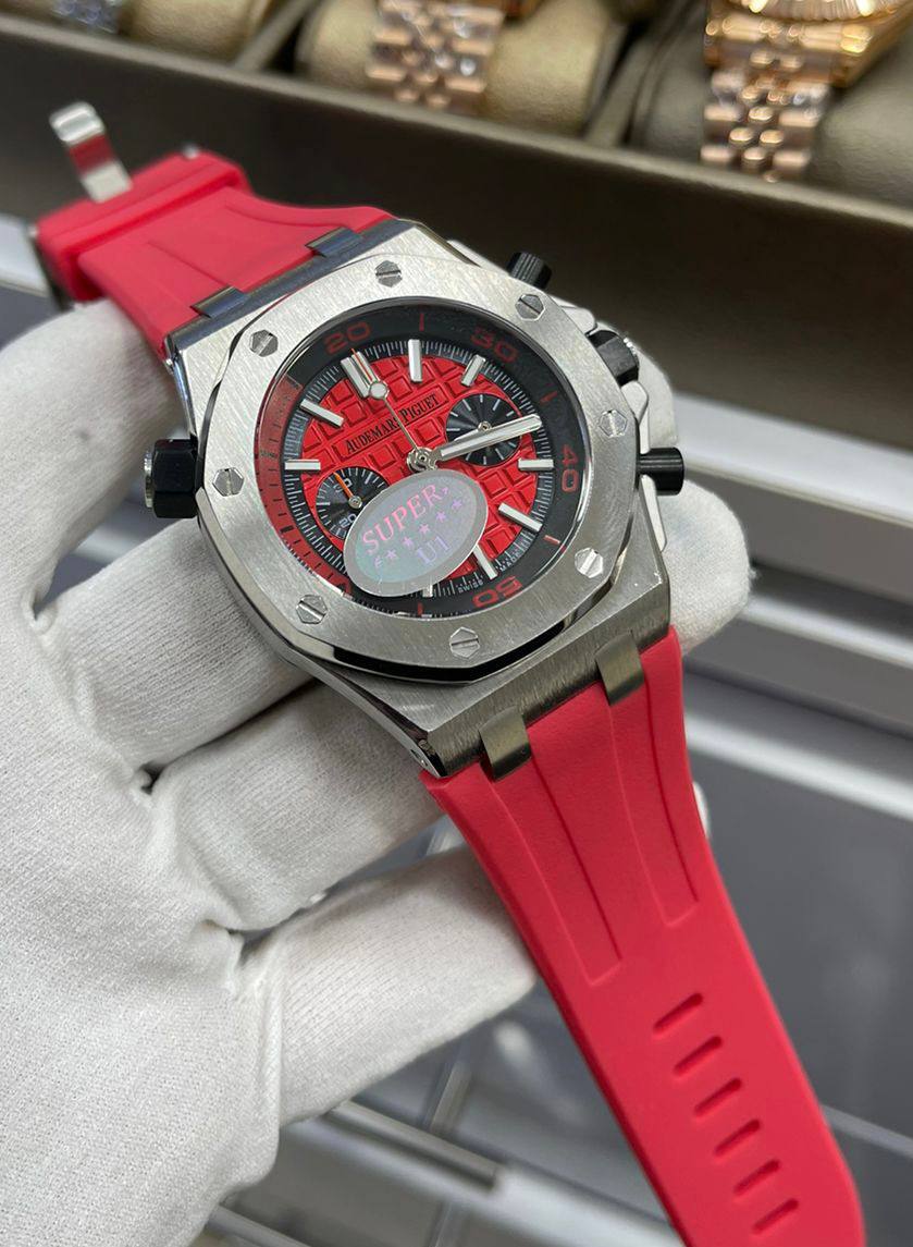 Montre Audemars Piguet Homme a bracelet en Caoutchouc Automatique