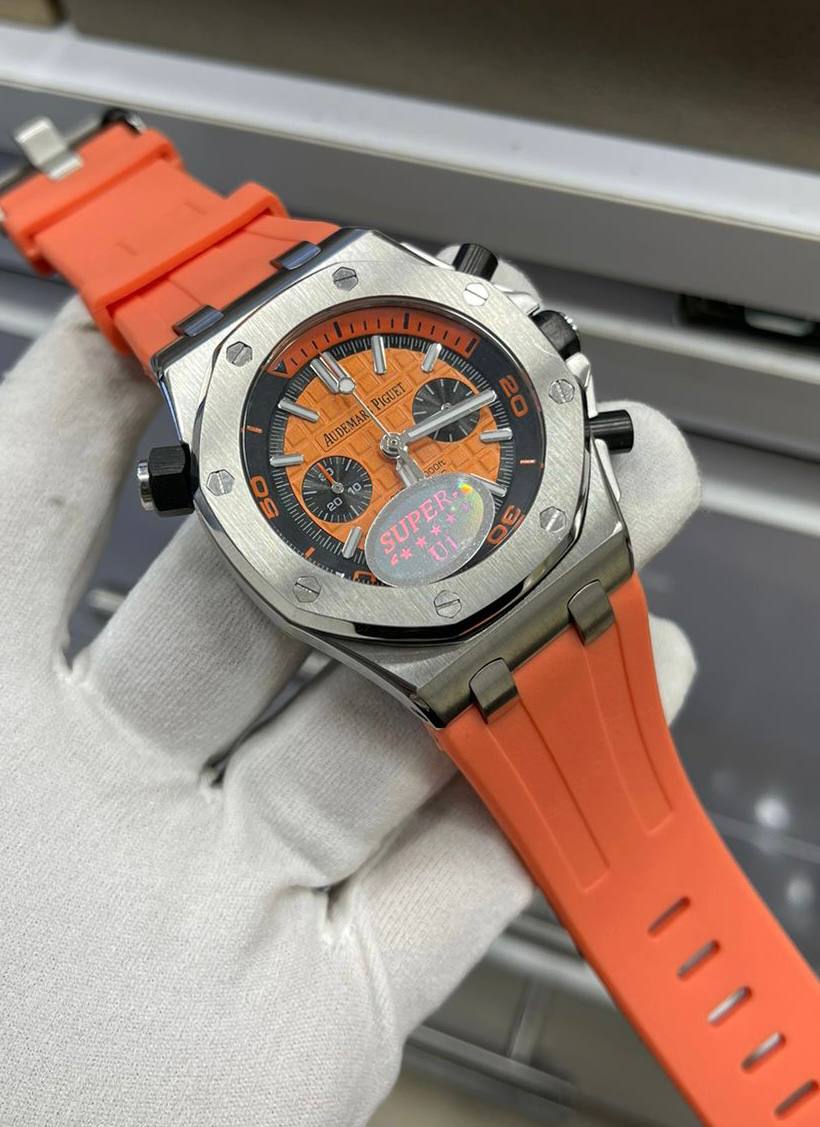 Montre Audemars Piguet Homme a bracelet en Caoutchouc Automatique