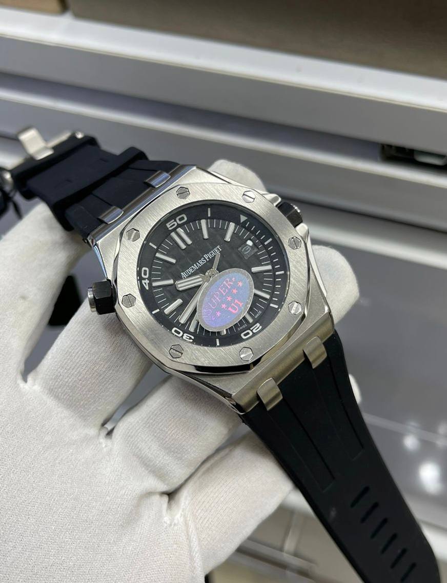 Montre Audemars Piguet Homme a bracelet en Caoutchouc Automatique