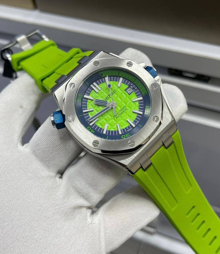 Montre Audemars Piguet Homme a bracelet en Caoutchouc Automatique