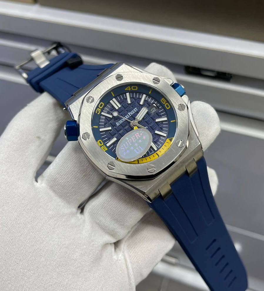 Montre Audemars Piguet Homme a bracelet en Caoutchouc Automatique