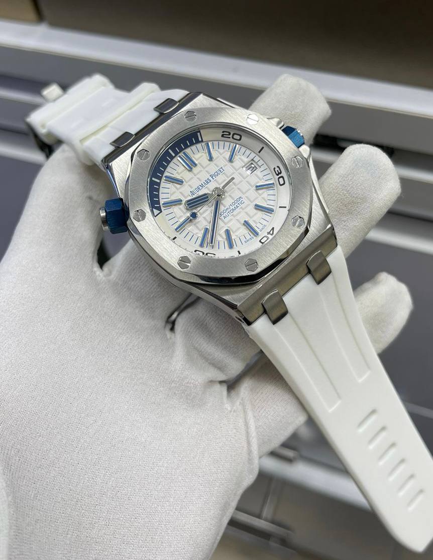 Montre Audemars Piguet Homme a bracelet en Caoutchouc Automatique