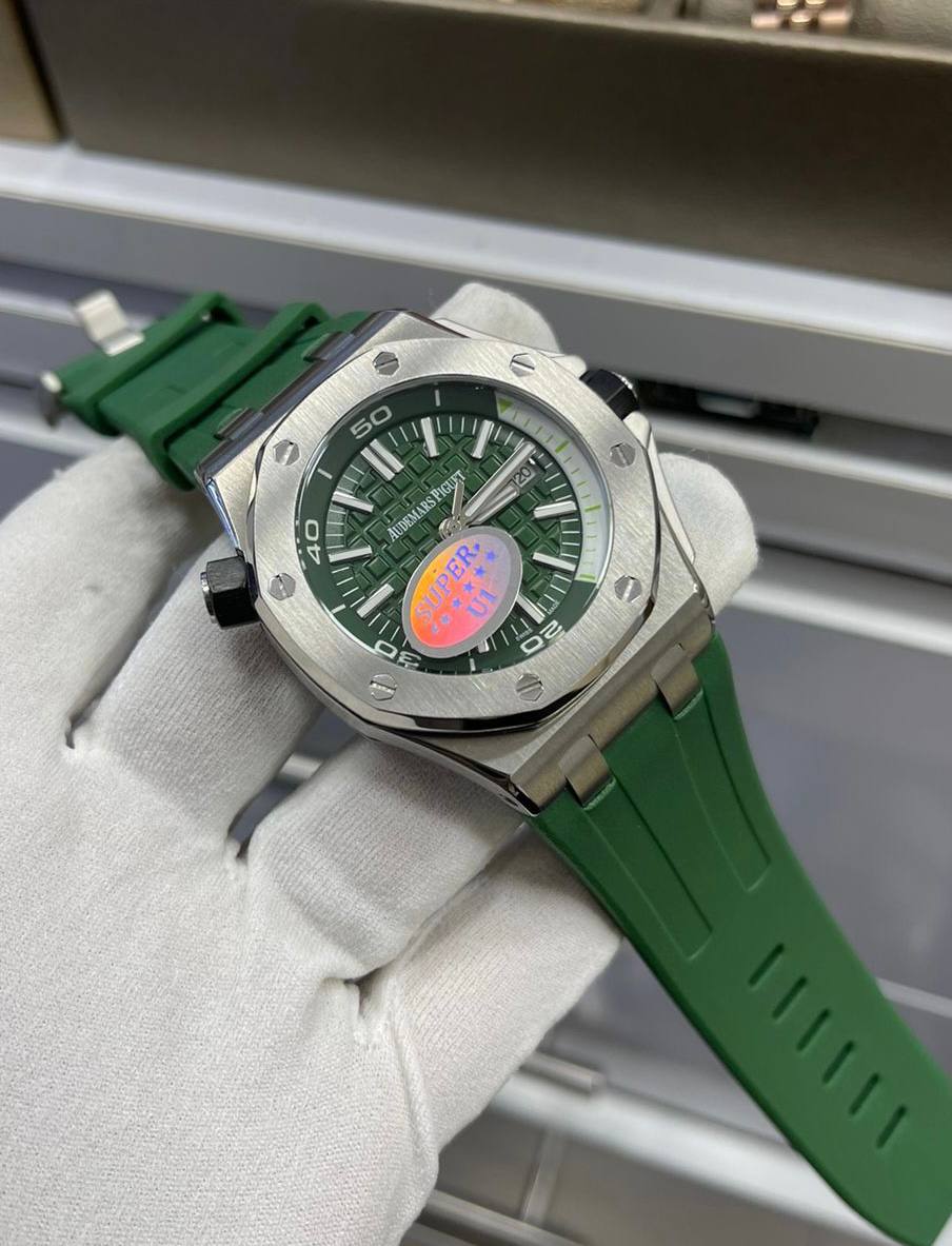 Montre Audemars Piguet Homme a bracelet en Caoutchouc Automatique