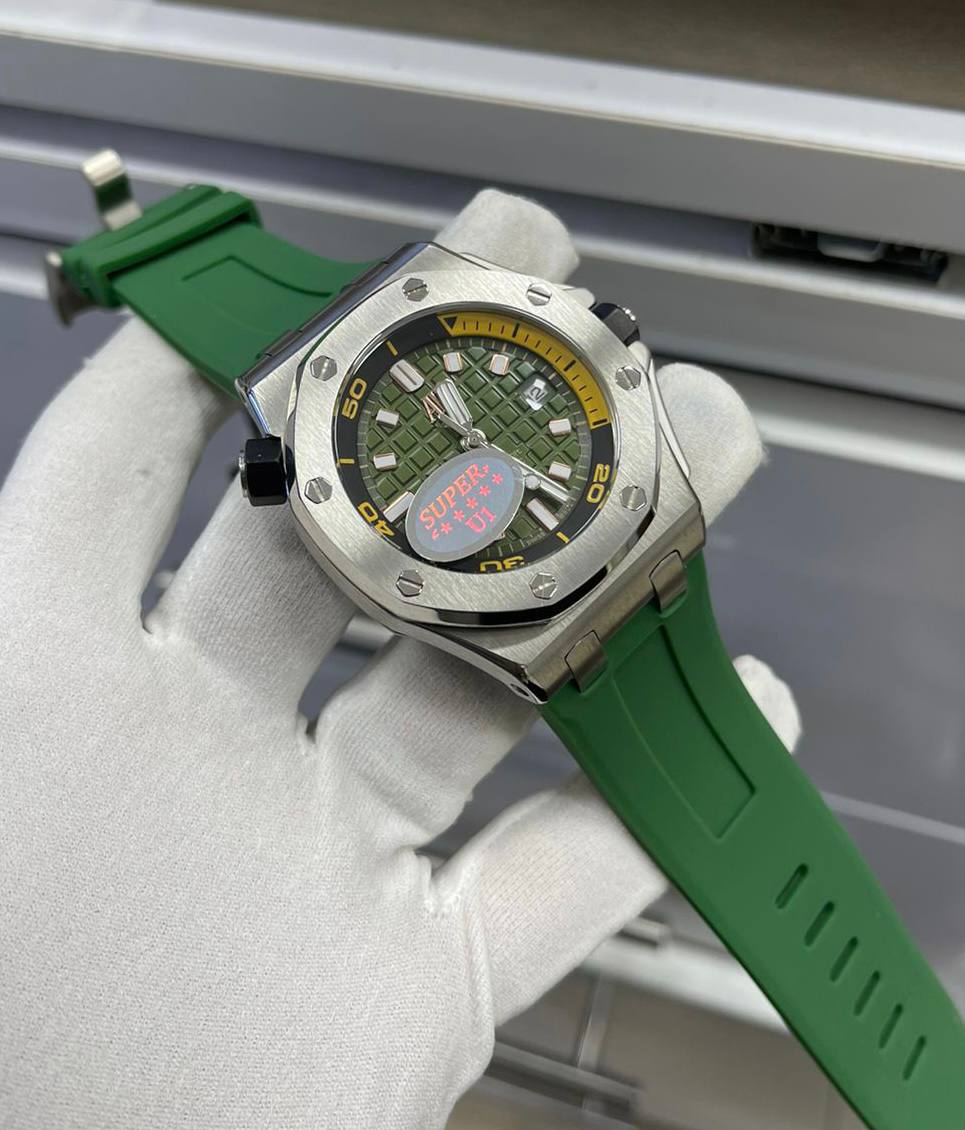 Montre Audemars Piguet Homme a bracelet en Caoutchouc Automatique