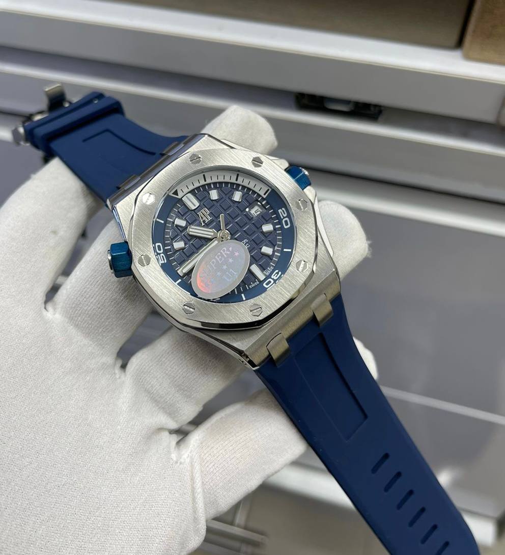 Montre Audemars Piguet Homme a bracelet en Caoutchouc Automatique