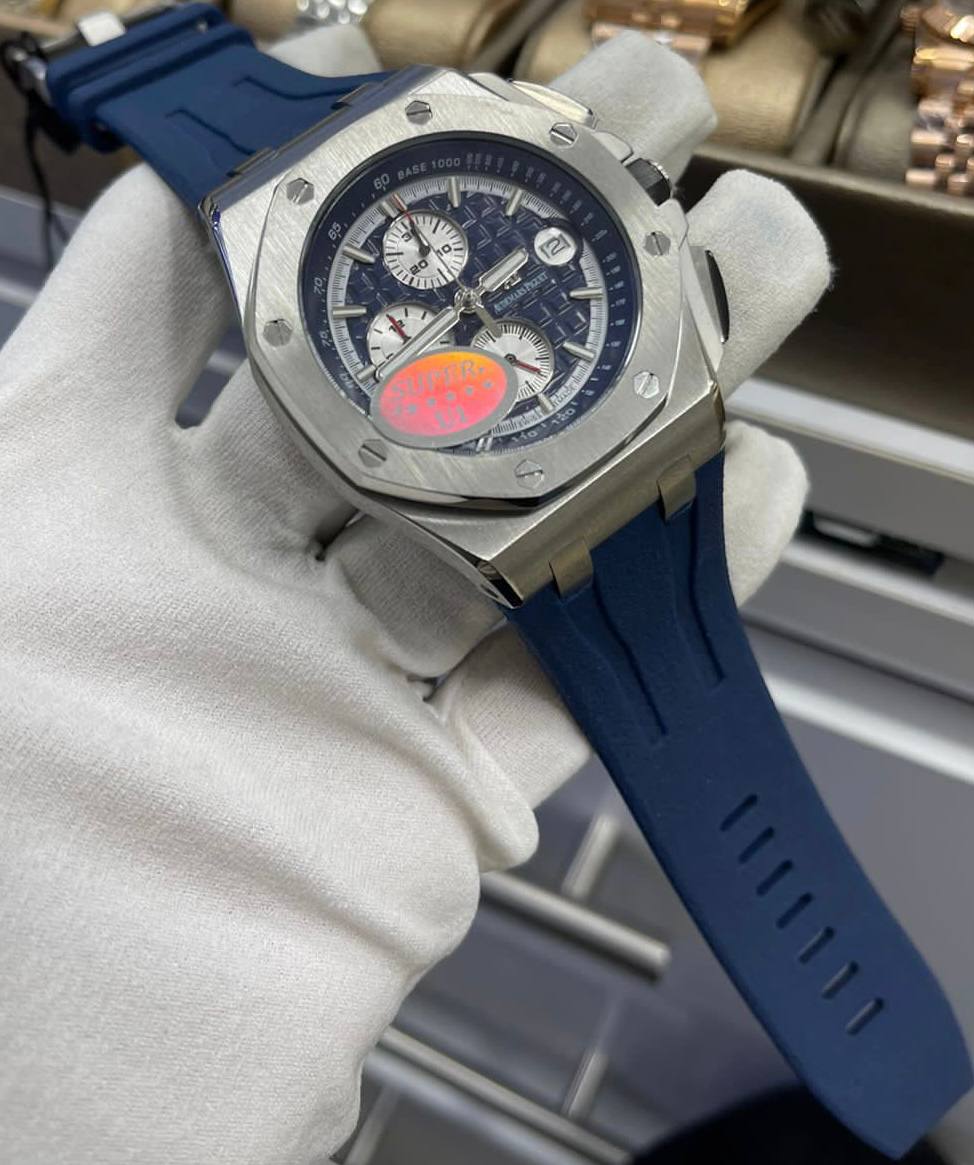 Montre Audemars Piguet Homme a bracelet en Caoutchouc Automatique
