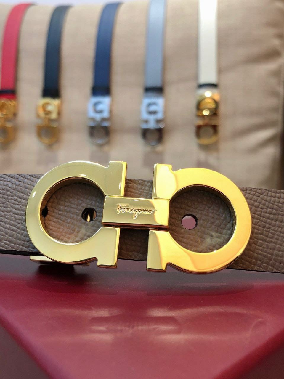 Ceinture Salvadore Ferragamo homme