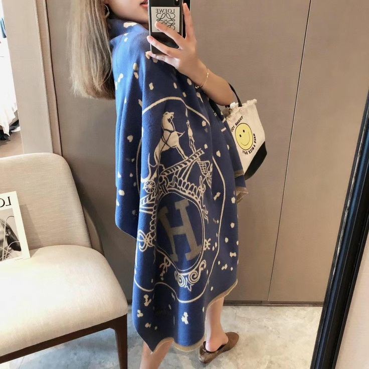 Châles Hermes Femme en Cachemire