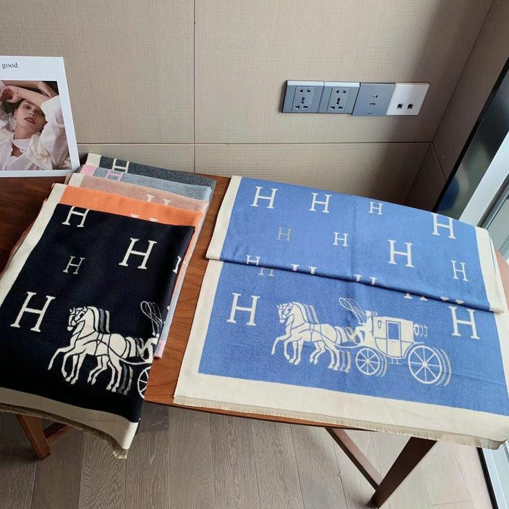 Châles Hermes Femme en Cachemire