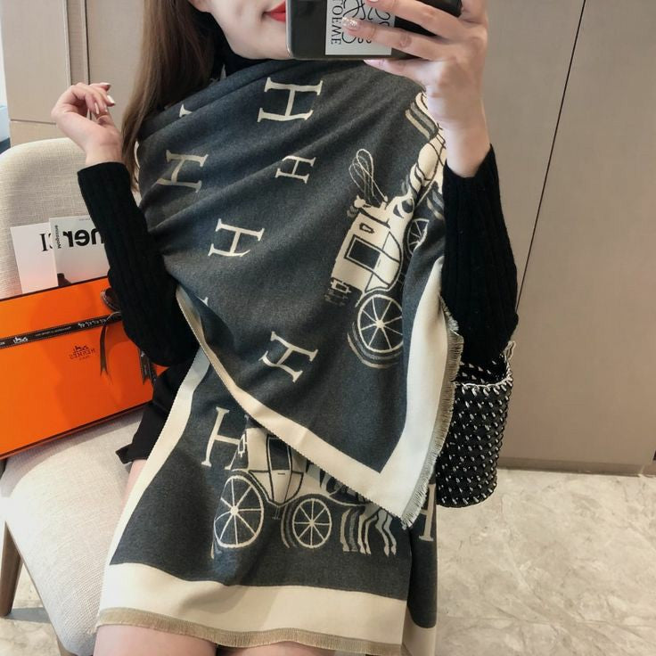 Châles Hermes Femme en Cachemire