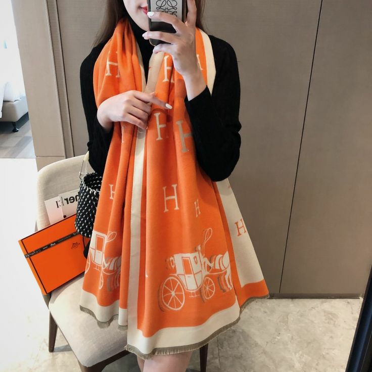 Châles Hermes Femme en Cachemire