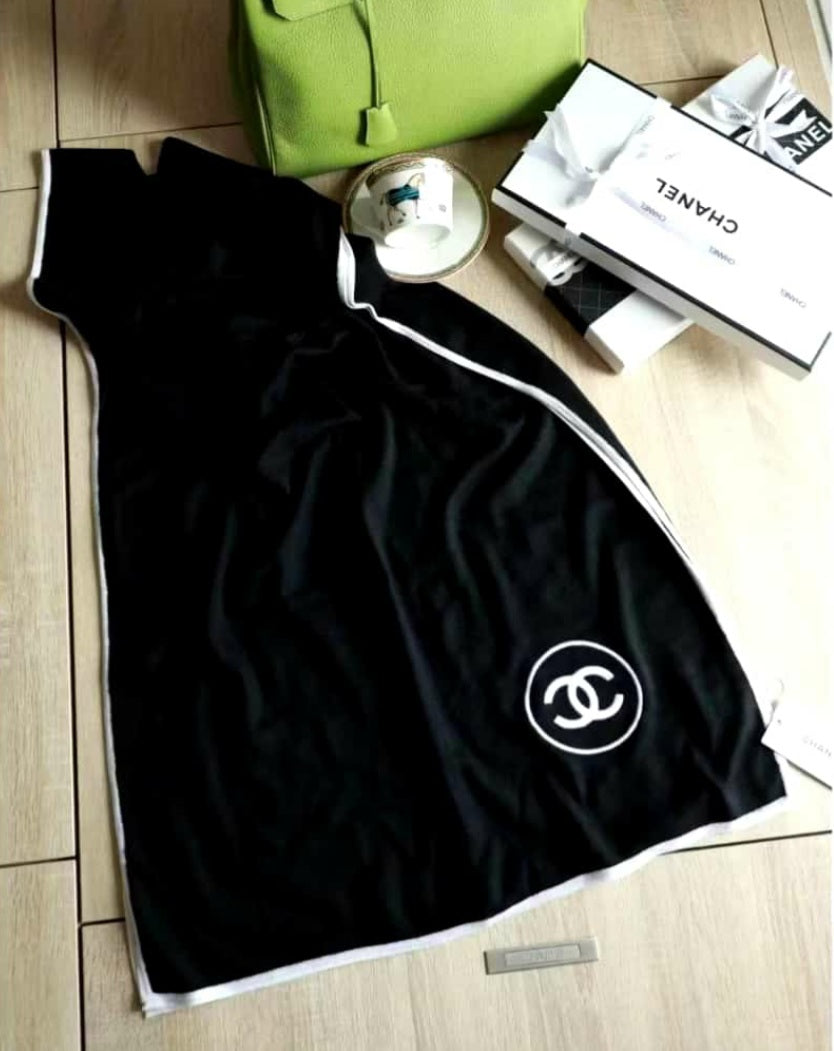 Châle en Vrai Soie Chanel femme