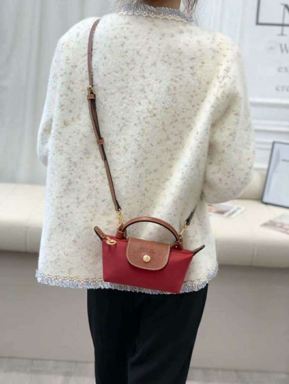 Mini sac Longchamps Femme a bandoulière