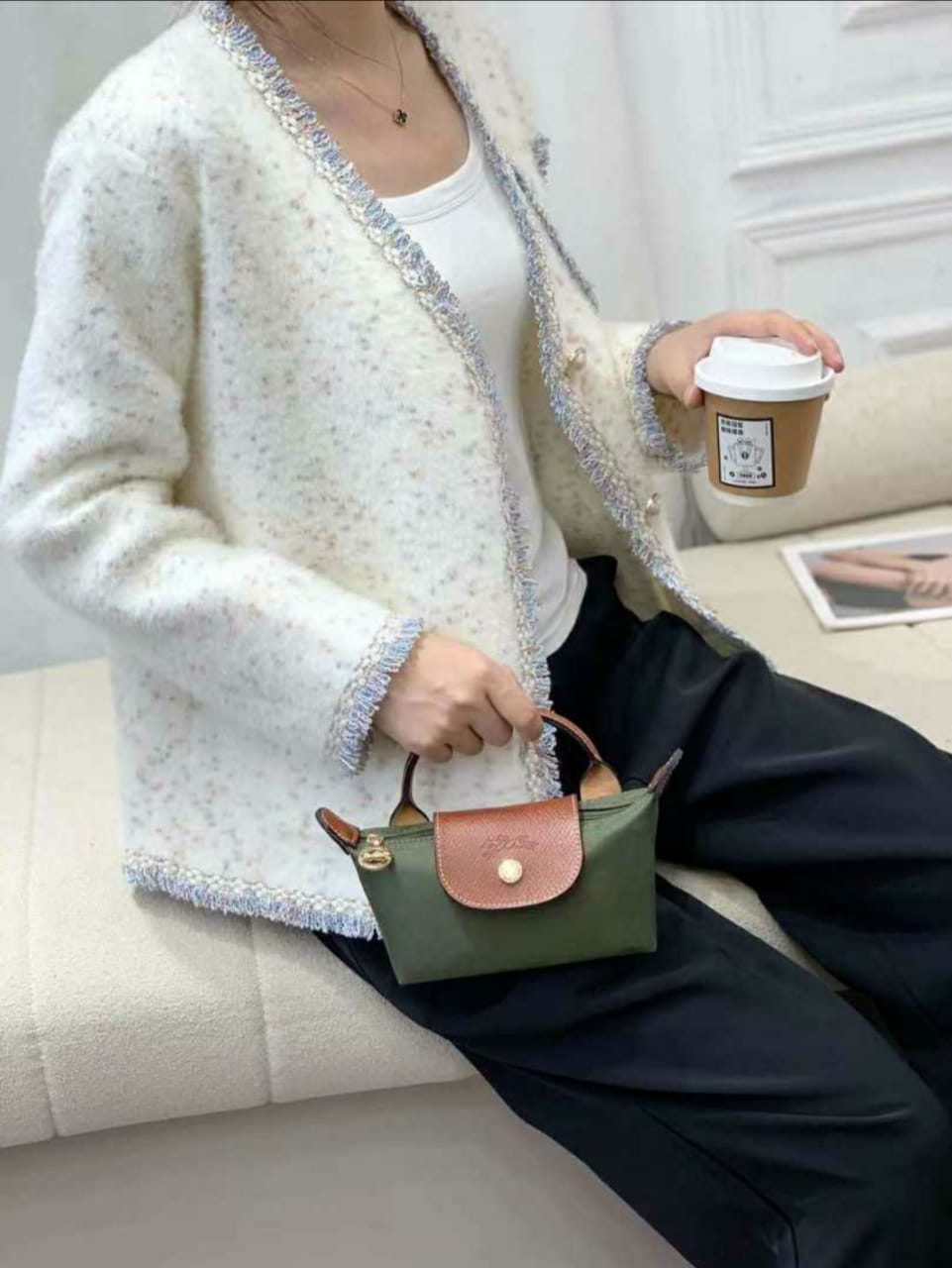 Mini sac Longchamps Femme a bandoulière