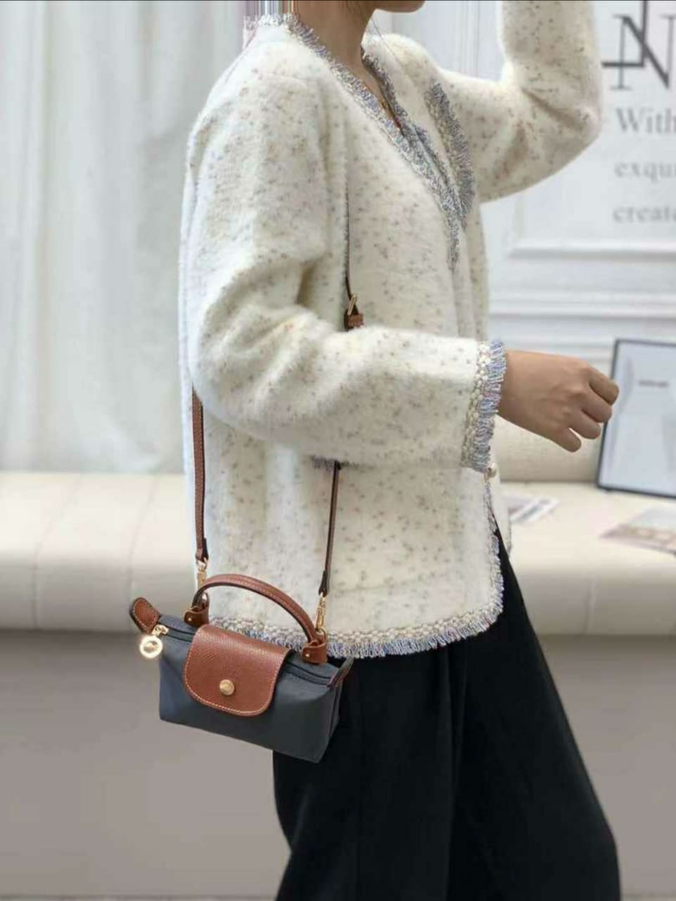 Mini sac Longchamps Femme a bandoulière