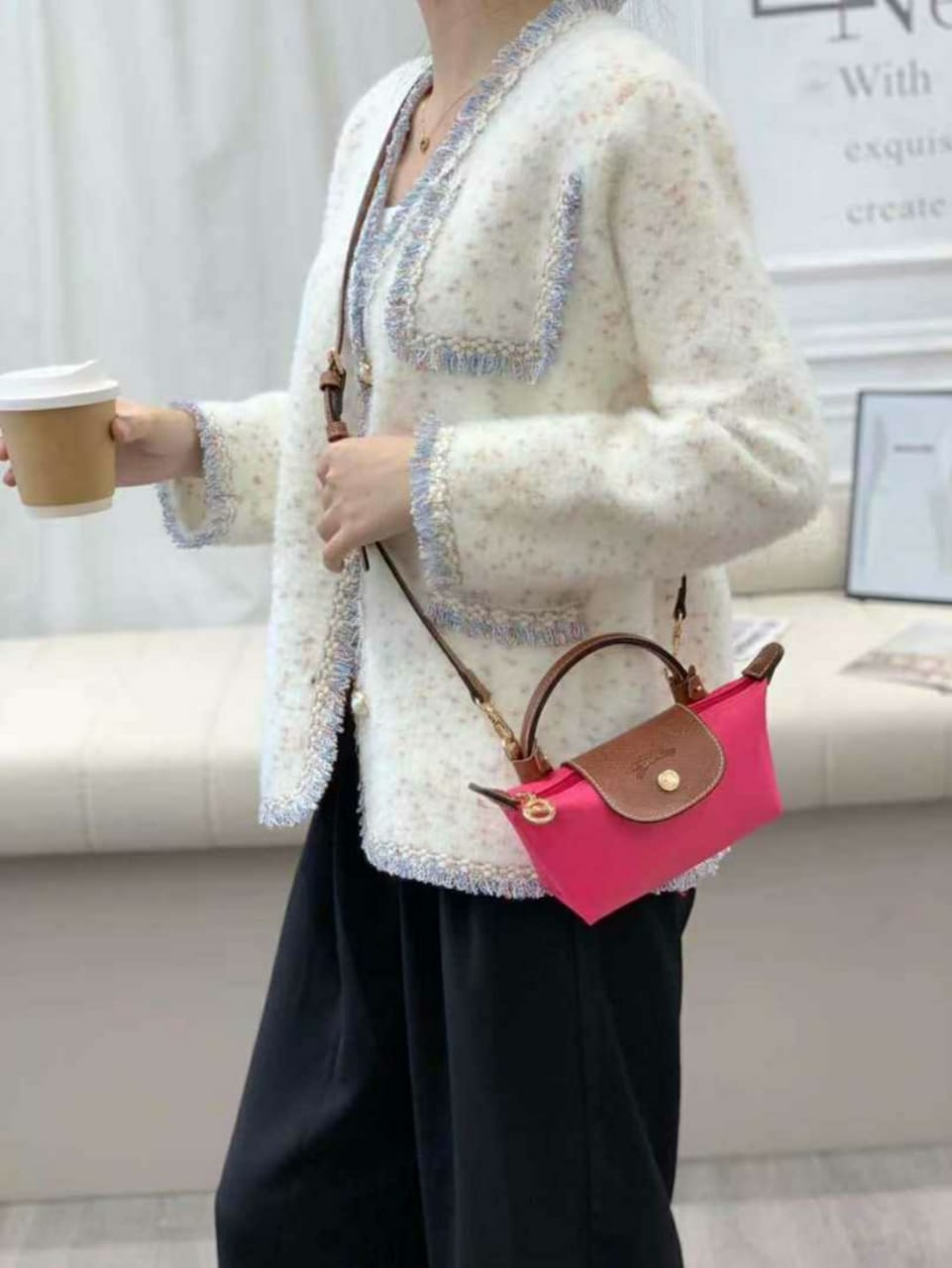Mini sac Longchamps Femme a bandoulière