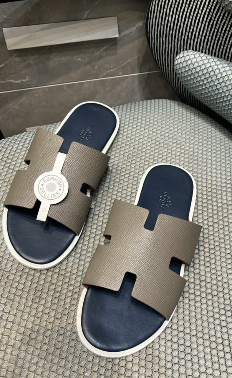 Sandales Homme Hèrmes en Vrai Cuir