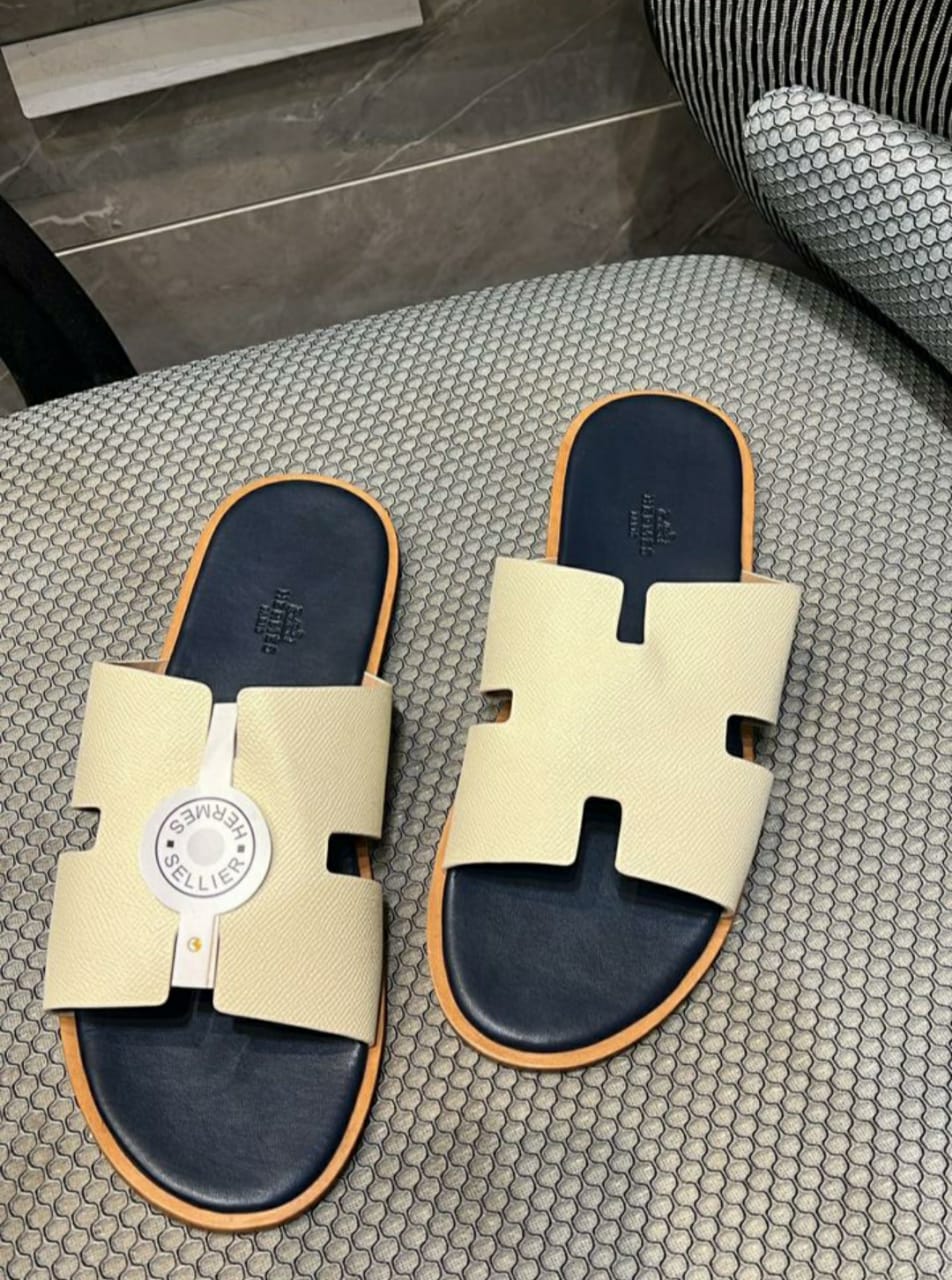Sandales Homme Hèrmes en Vrai Cuir