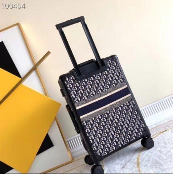 Valise Christian Dior Brodé 20 kg
