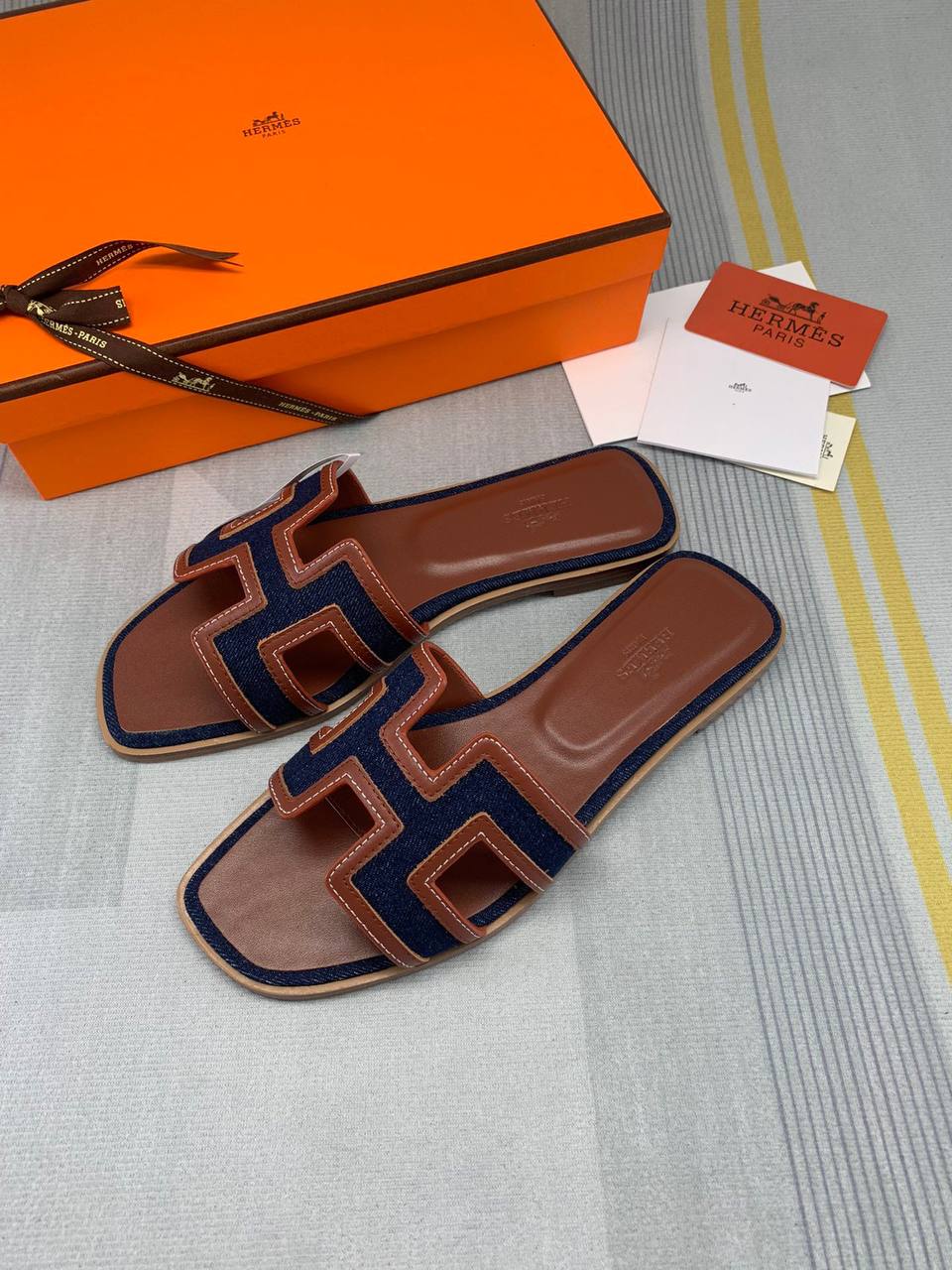 Mules Hermes Femme chaussures cuir