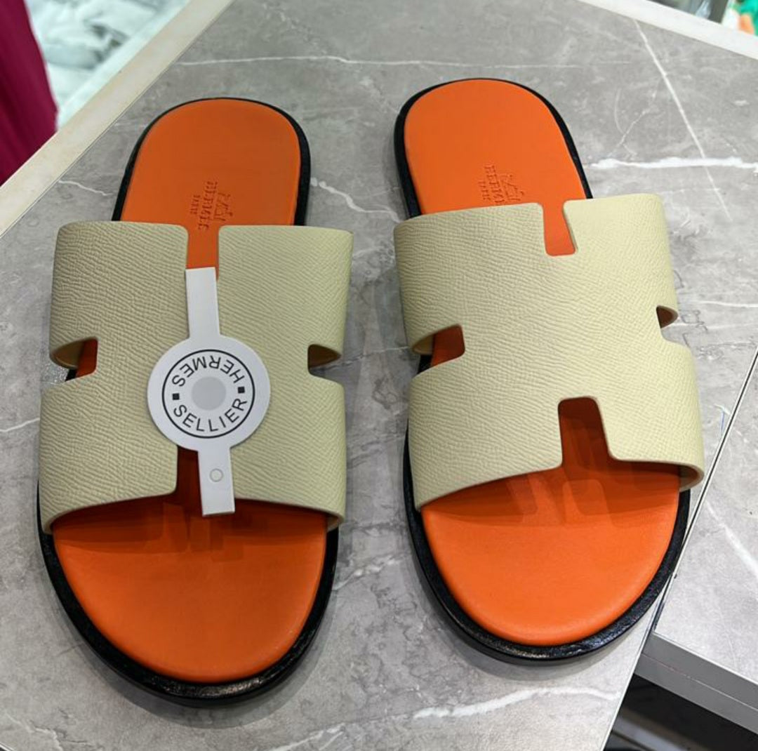 Sandales Homme Hèrmes en Vrai Cuir