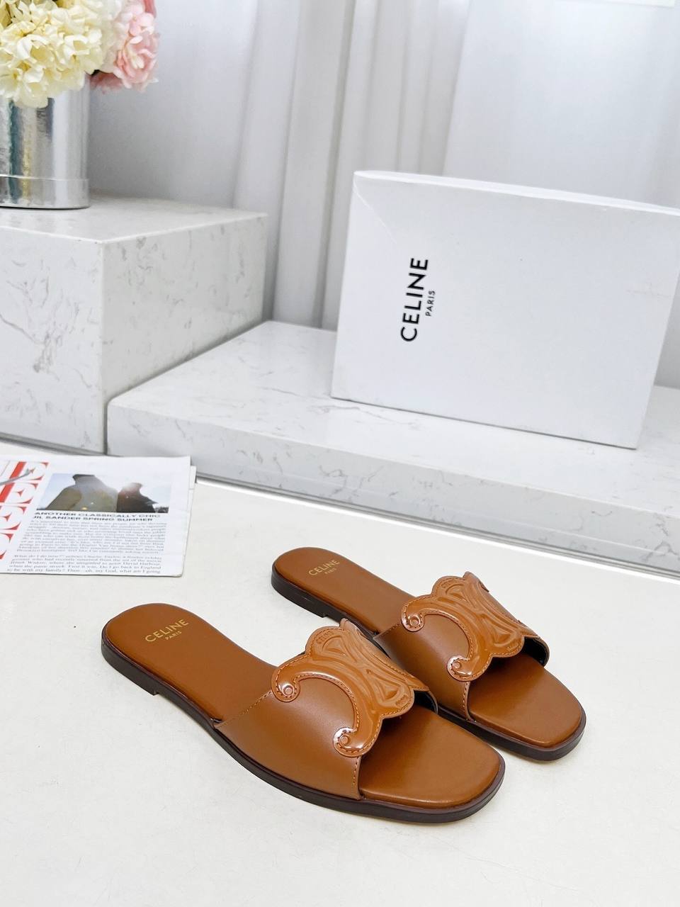 Sandale Chic Cèline en Cuir