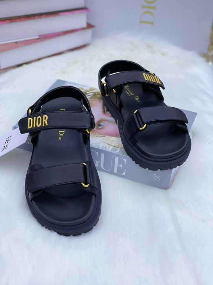 Sandale Christian Dior en Vrai Cuir