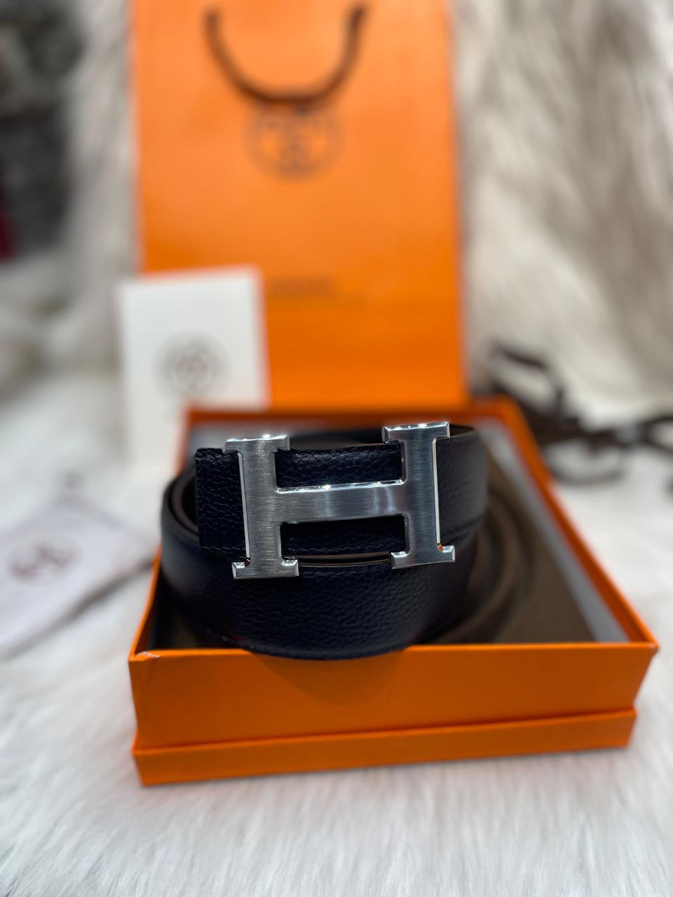 Ceinture Hermès En Vrai Cuir