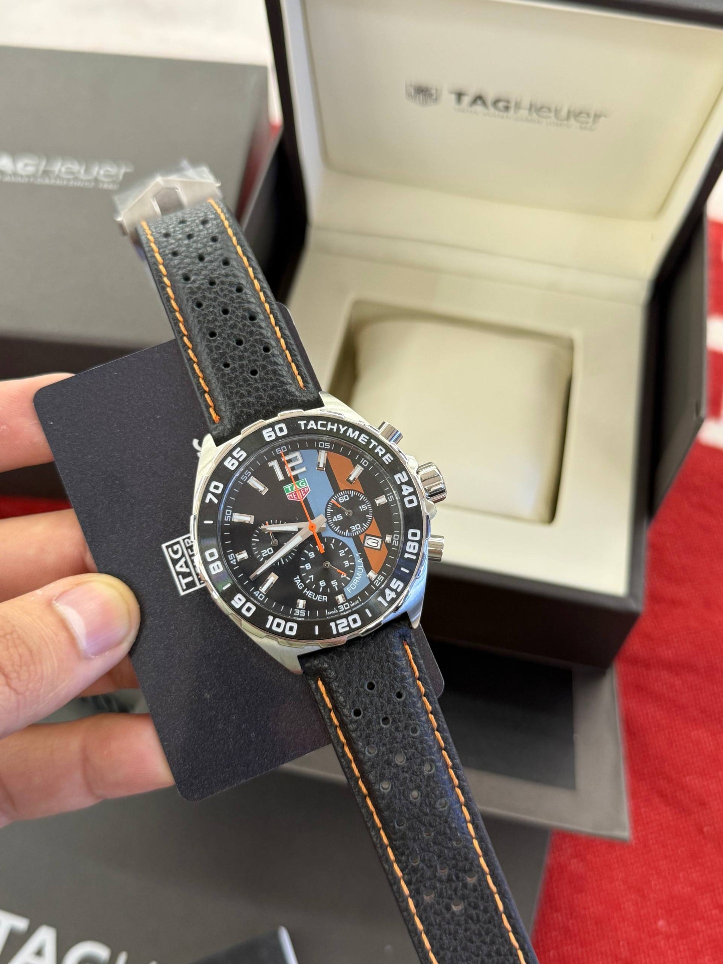 Montre Tag Heuer A Bracelet Cuir Formula 1