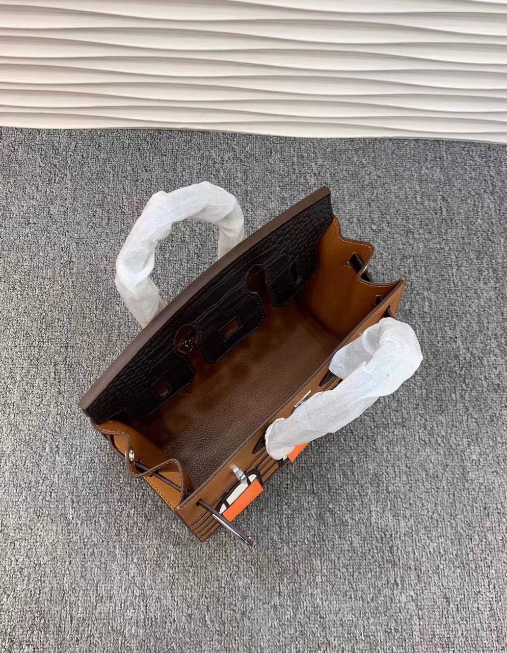 Sac Hermès Birkin Brown 25 cm