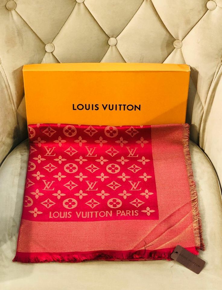 Châle Chic Louis Vuitton en Fils