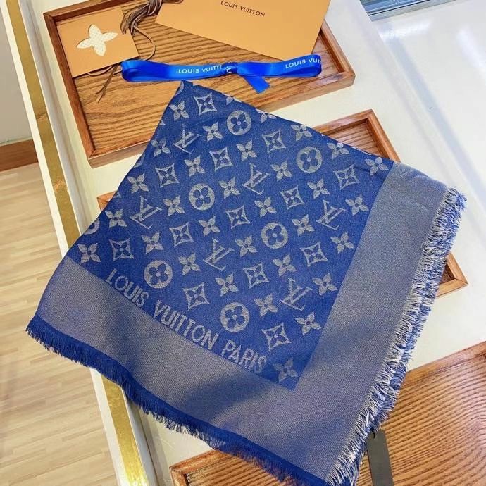 Châle Chic Louis Vuitton en Fils