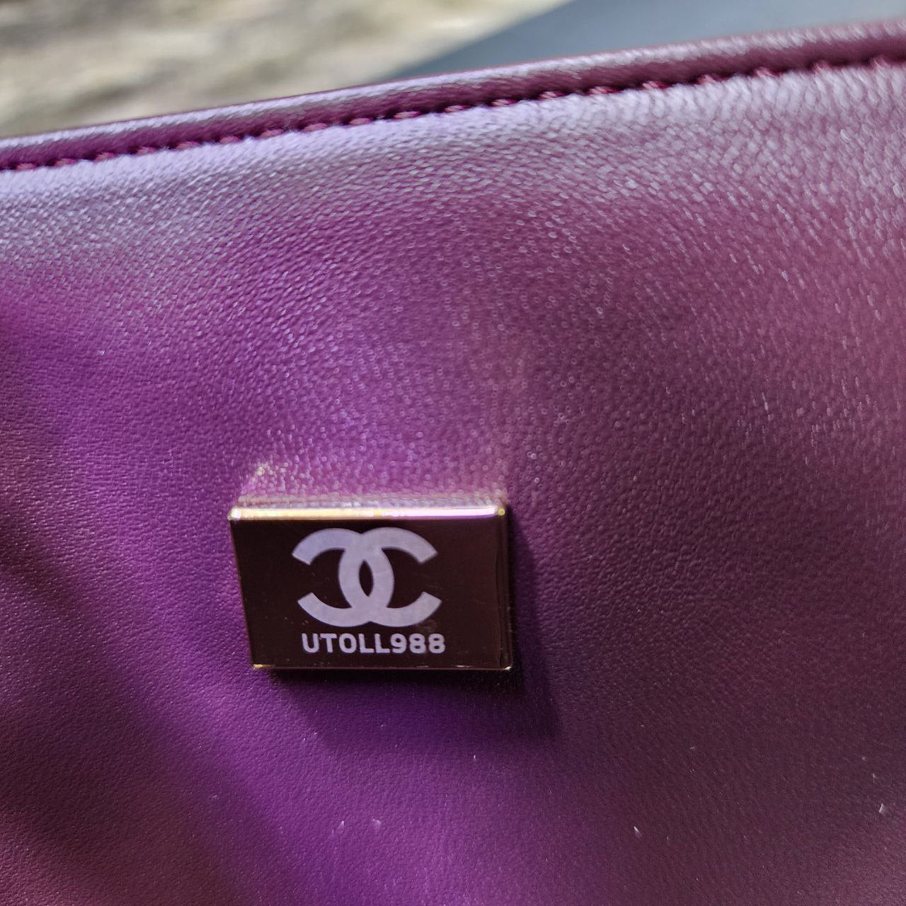 Sac Chanel en Vrai Cuir