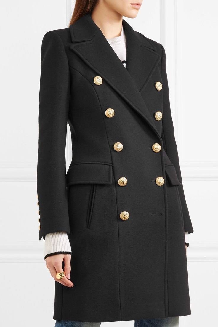 Manteau de Luxe Balmain pour Femme
