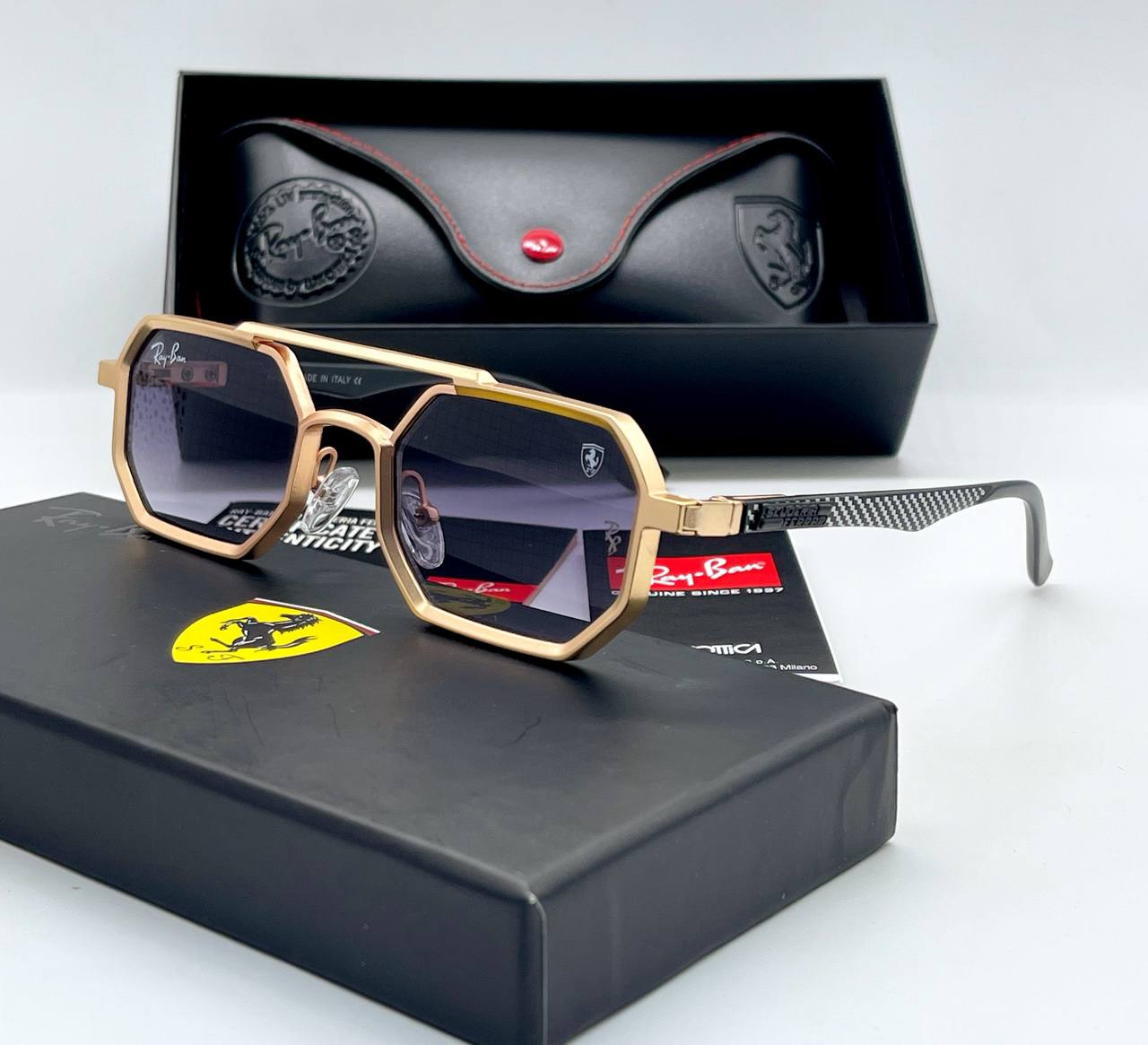 Lunette Solaire Ray Ban Ferrari tendance