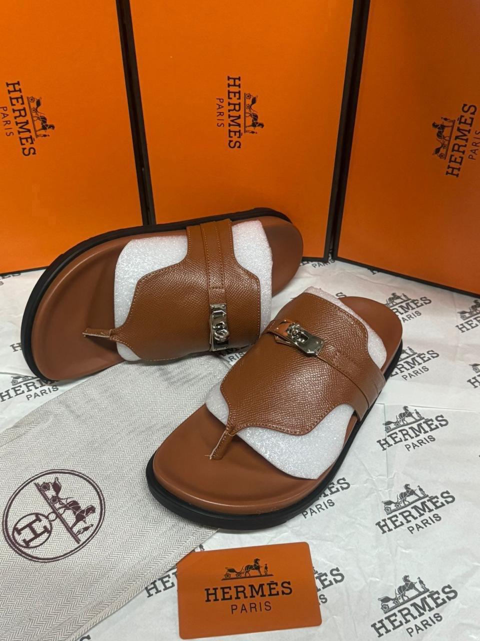 Sandale Hermès en Vrai Cuir HR5430