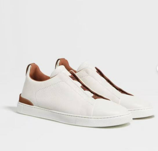 Chaussures Zegna en Vrai Cuir