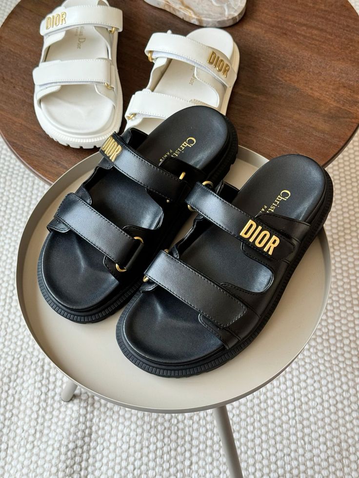 Sandale Christian Dior en Vrai Cuir