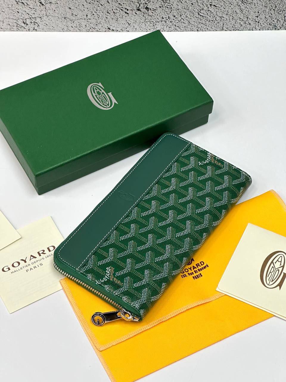 Porte feuille A Zipper Goyard en Couleurs