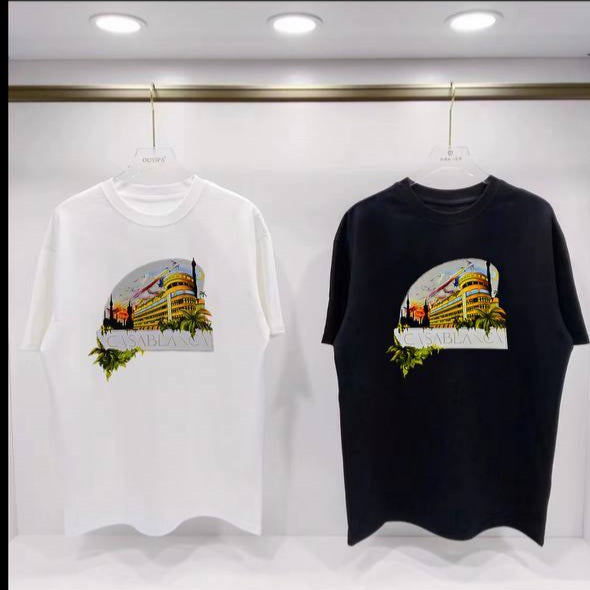 T shirt Casablanca En Coton Organique