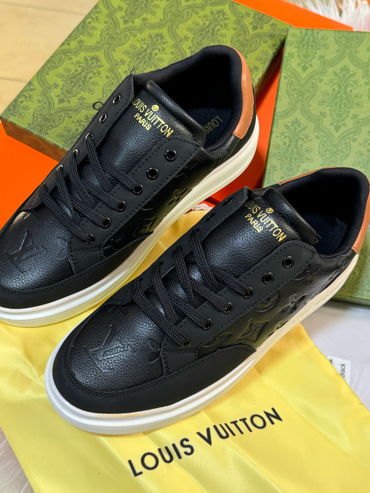Sneakers Louis Vuitton Homme en Simili Cuir