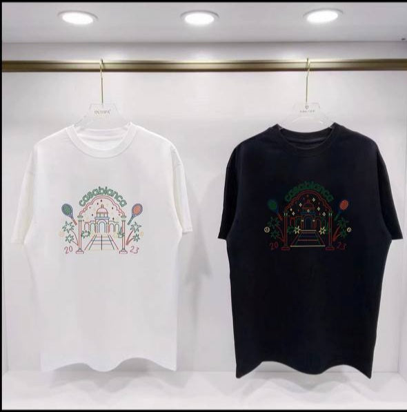 T shirt Casablanca En Coton Organique