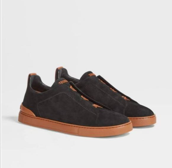 Chaussures Zegna en Vrai Cuir