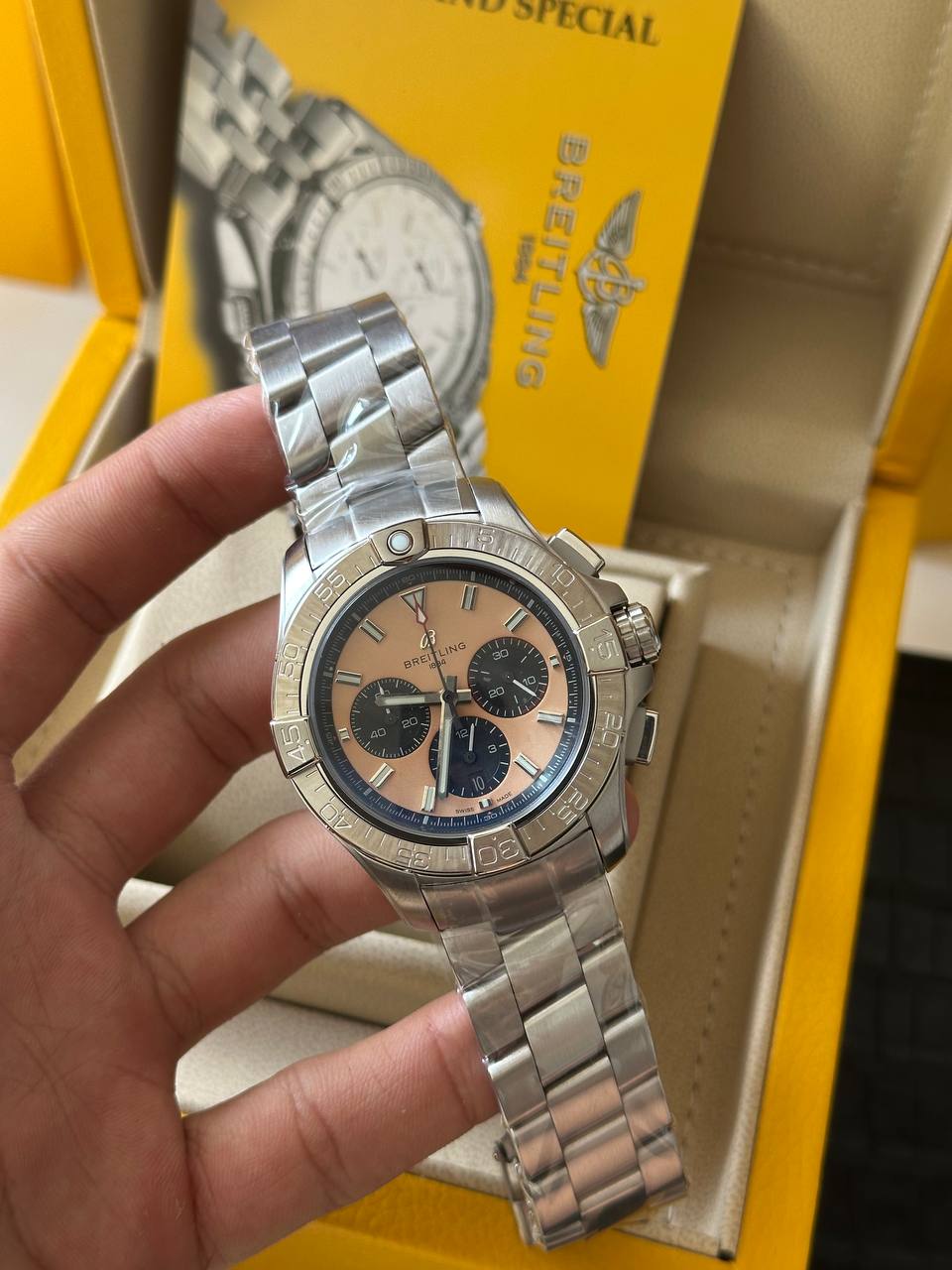 Montre Breitling en Acier Homme