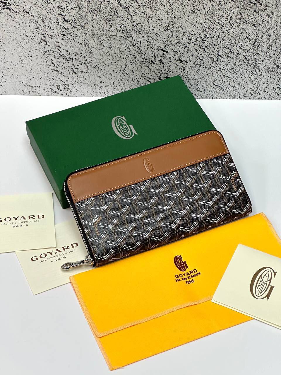 Porte feuille A Zipper Goyard en Couleurs