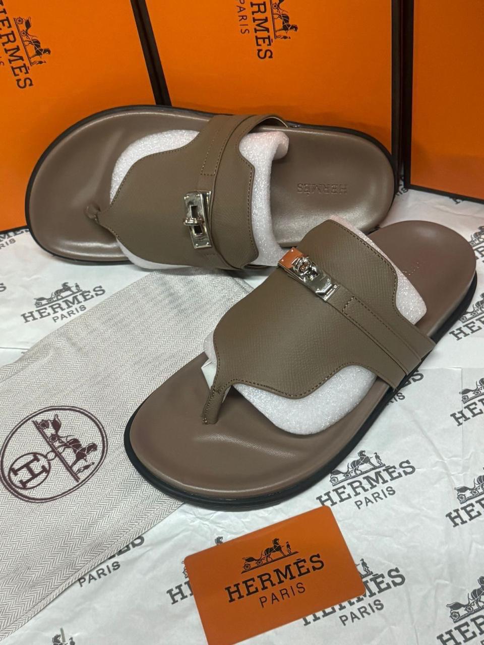 Sandale Hermès en Vrai Cuir HR5430