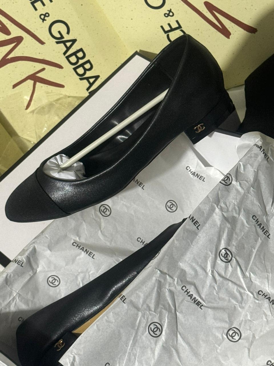 Mocassin Chanel en Vrai Cuir